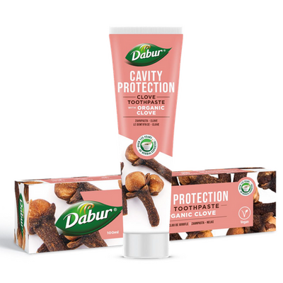 Dabur Przeciwpróchnicza Pasta do Zębów z Organicznym Goździkiem 100ml