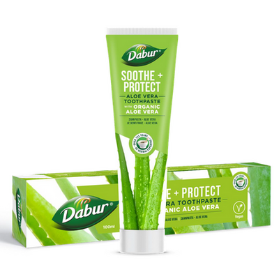 Dabur Ukojenie + Ochrona Pasta do Zębów z Organicznym Aloesem 100ml