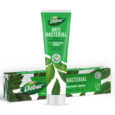 Dabur Przeciwbakteryjna Pasta do Zębów z Organicznym Neem 100ml
