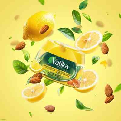Dabur Vatika Krem do Stylizacji Włosów Cytryna-Herbata-Migdał 210ml