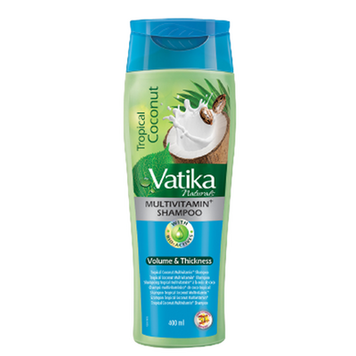 Dabur Vatika Zwiększający Objętość Szampon do Włosów Kokos 400ml