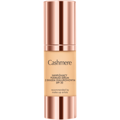 Cashmere Nawilżający Podkład-Serum SPF30 Warm Beige 30ml