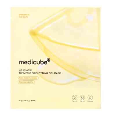 Medicube Kojic Acid Turmeric Brightening Gel Mask Rozświetlająca Maska z Kwasem Kojowym