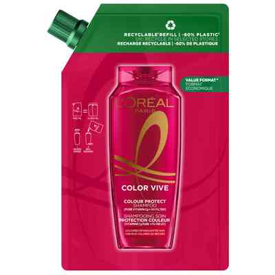Loreal Elseve Color-Vive Szampon do Włosów Farbowanych Refill 500ml