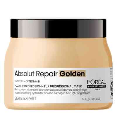 Loreal Professionnel Absolut Repair Golden Odbudowująca Złota Maska do Włosów 500ml