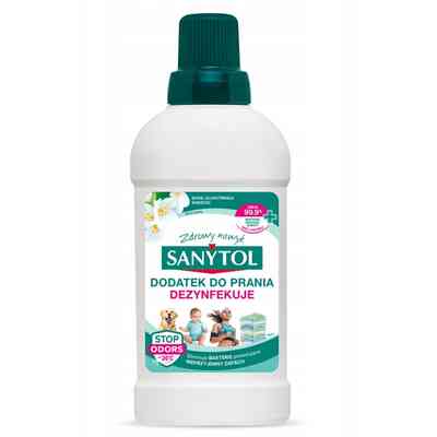 Sanytol Dezynfekujący Dodatek do Prania o Zapachu Białych Kwiatów 500ml