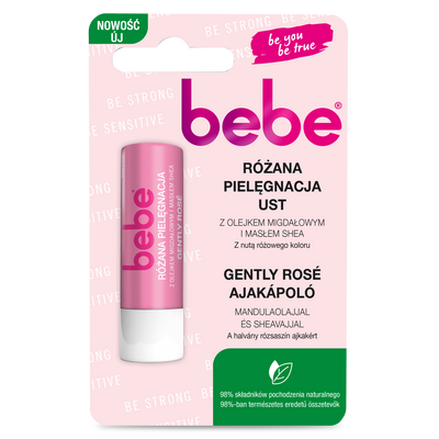 Bebe Young Care Różana Pomadka do Ust 4,9g