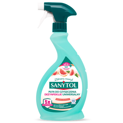 Sanytol Płyn do Czyszczenia Uniwersalny o Zapachu Grejpfruta 500ml