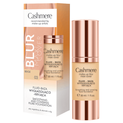 Cashmere Blur Maxi Cover Fluid-Baza Wygładzająco-Kryjąca 03 Beige 30ml