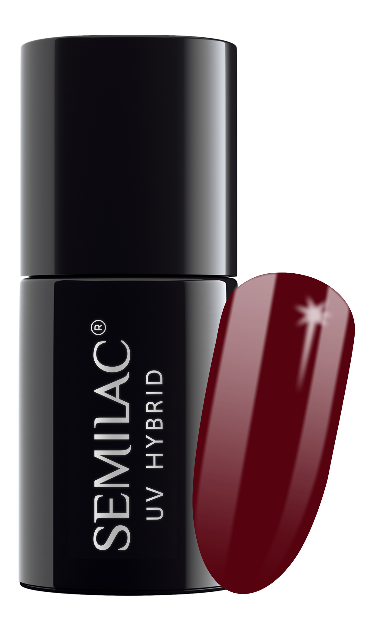Semilac Lakier Hybrydowy 071 Deep Red 7ml