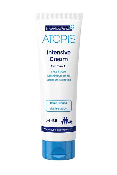 NovaClear Atopis Intensive Cream Krem Natłuszczający do Twarzy i Ciała 100ml