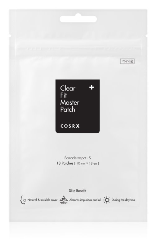 COSRX Clear Fit Master Patch Plasterki Kryjące na Niedoskonałości 18 Sztuk