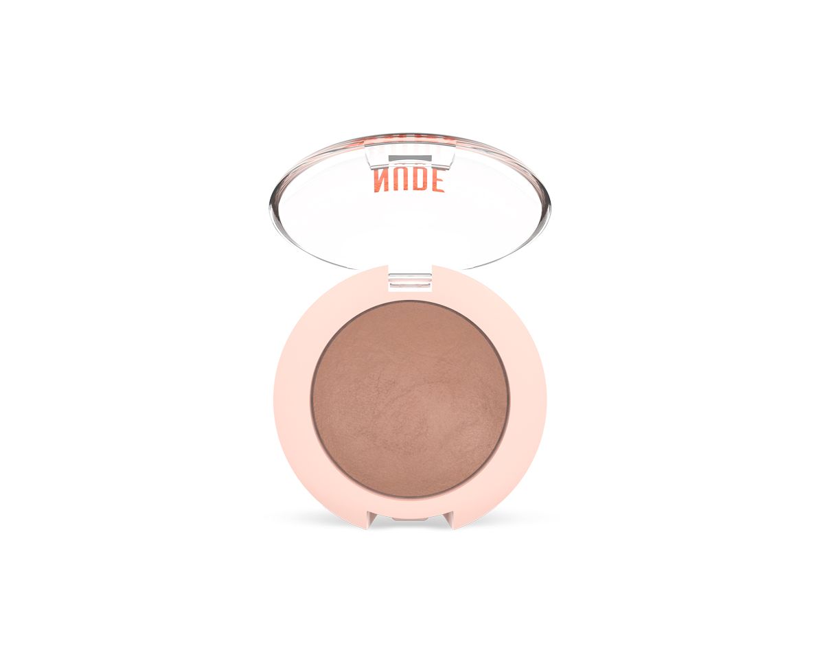 Golden Rose Nude Look Wypiekany Matowy Cień do Powiek Carmel Nude