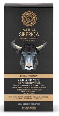 Natura Siberica Yak & Yeti Chłodzący Żel po Goleniu 150ml
