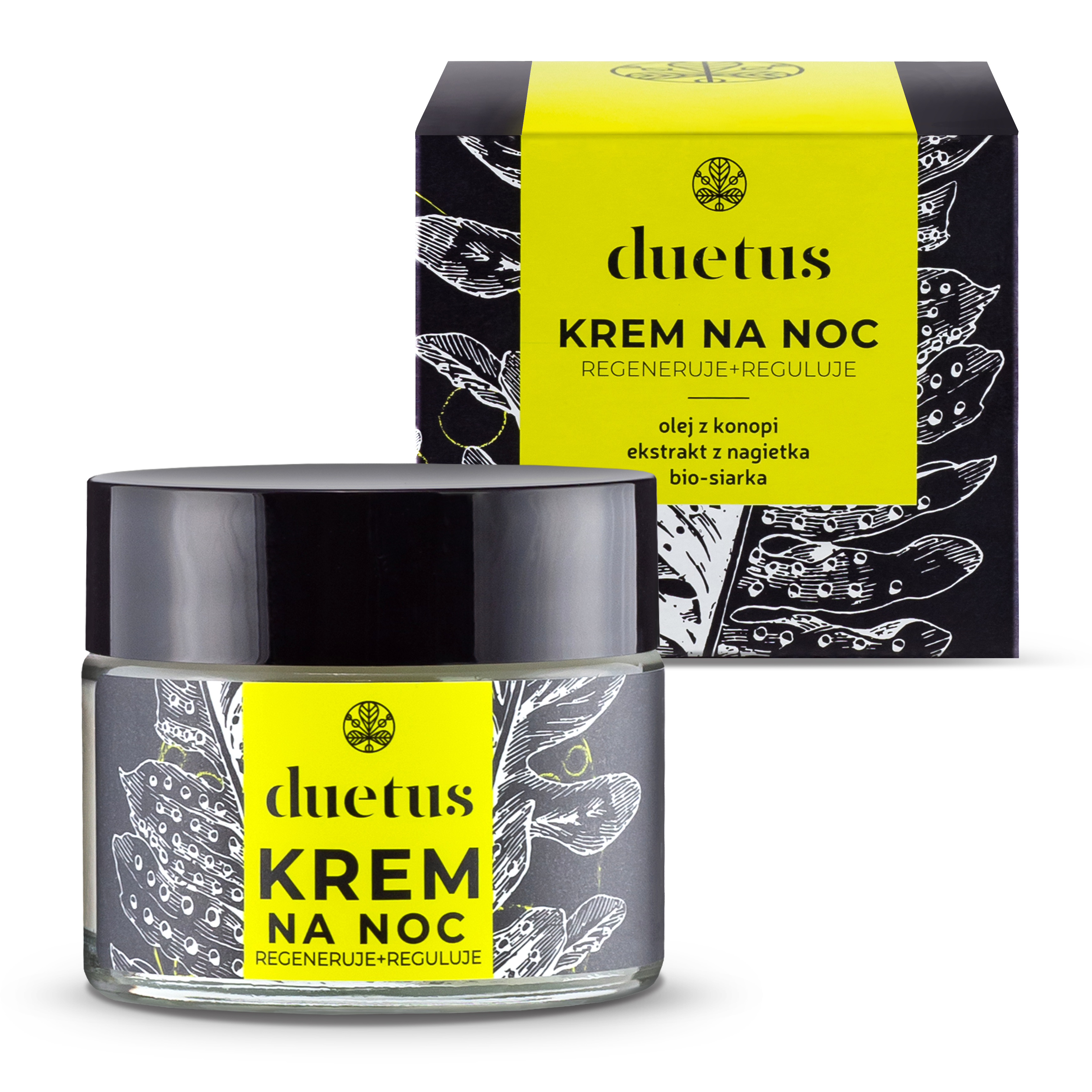 Duetus Krem do Twarzy na Noc 50ml