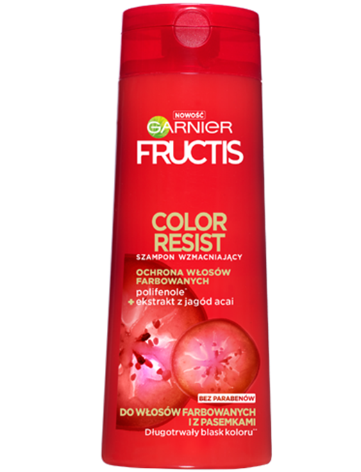 Garnier Fructis Color Resist Szampon Wzmacniający 400ml