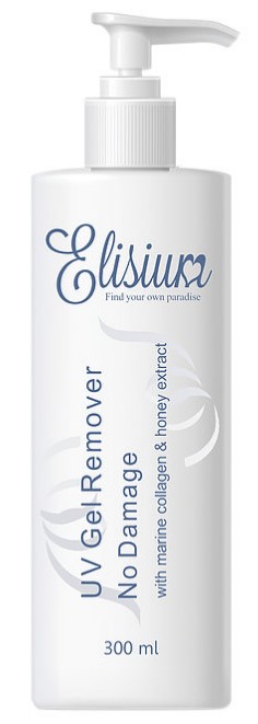 Elisium UV Gel Remover Płyn do Usuwania Lakieru 300ml