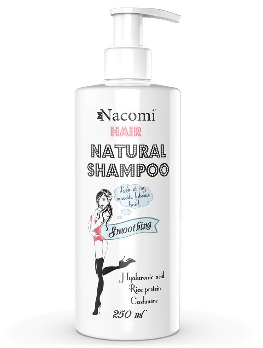 Nacomi Szampon Wygładzająco-Nawilżający 250ml