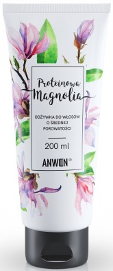 Anwen Proteinowa Magnolia Odżywka do Włosów o Średniej Porowatości 200ml