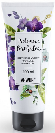 Anwen Proteinowa Orchidea Odżywka do Włosów o Wysokiej Porowatości 200ml