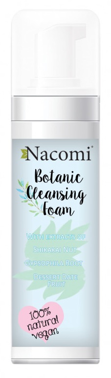 Nacomi Botaniczna Pianka Myjąca do Twarzy