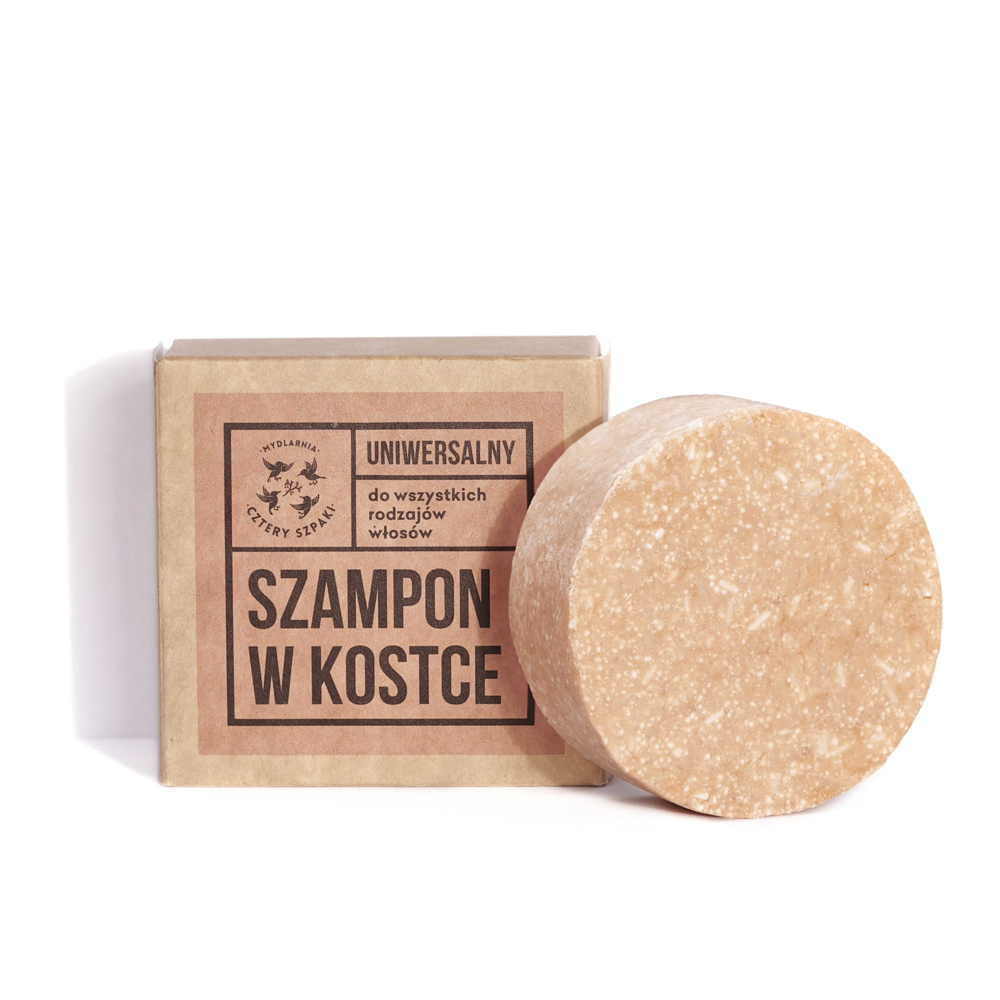 Mydlarnia Cztery Szpaki Szampon w Kostce Uniwersalny 75g