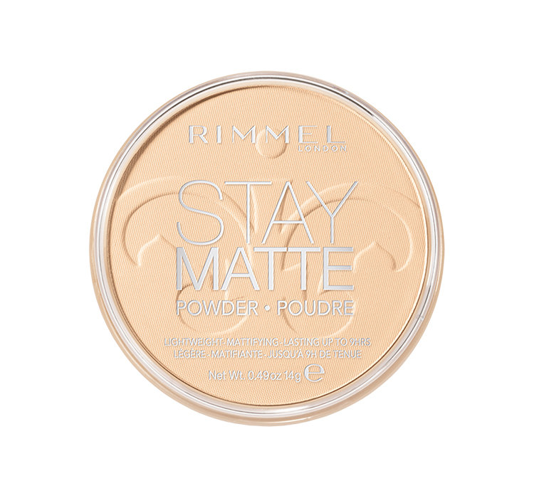 Rimmel Stay Matte Pressed Powder Matujący Puder 001 Transparent