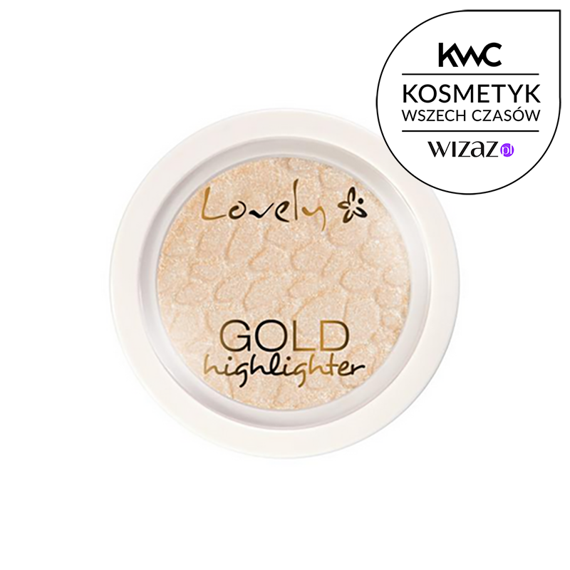 Lovely Gold Highlighter Rozświetlacz do Twarzy