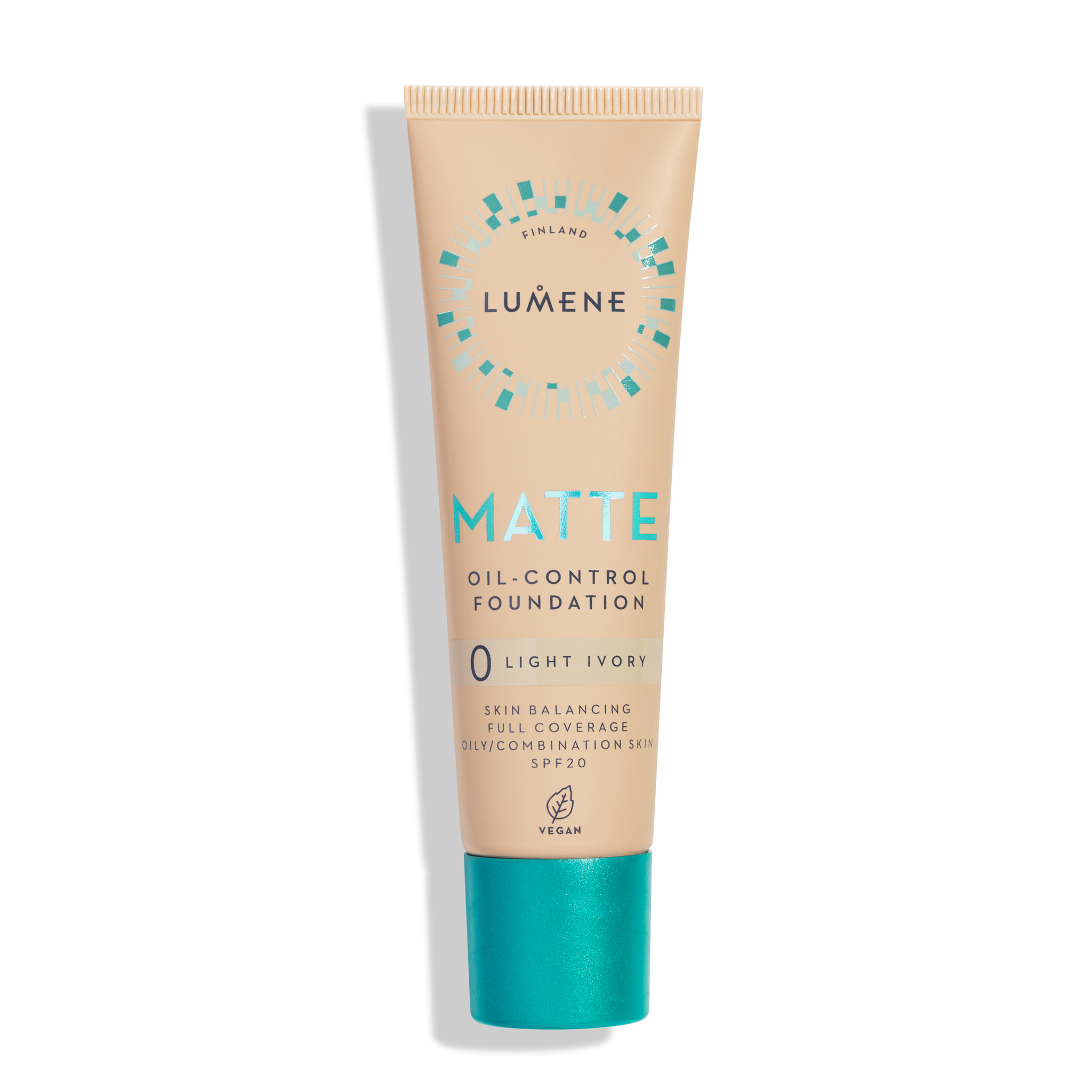 LUMENE Podkład Matujący MATTE SPF20 0 Light Ivory