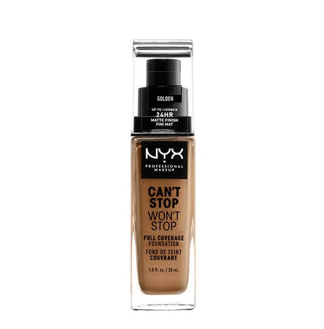 NYX Professional Makeup Can't Stop Won't Stop Długotrwały Podkład Kryjący Golden