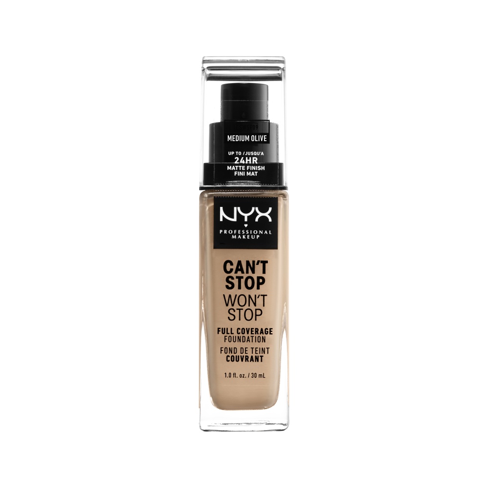 NYX Professional Makeup Can't Stop Won't Stop Długotrwały Podkład Kryjący Medium Olive