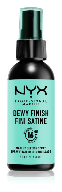 Dewy Finish Setting Spray Rozświetlająca Mgiełka do Twarzy