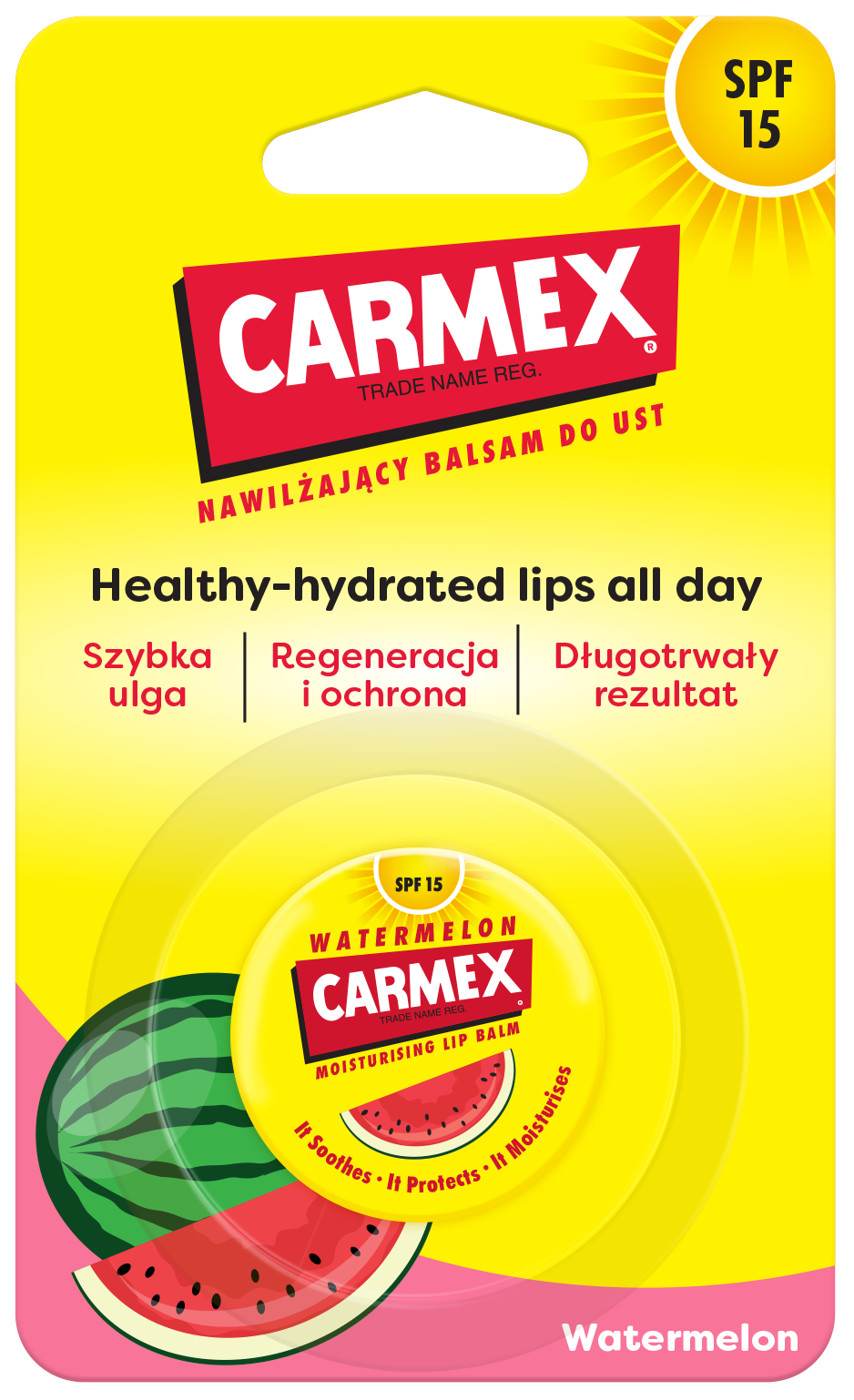 CARMEX Nawilżający Balsam do Ust Limited Edition Arbuz