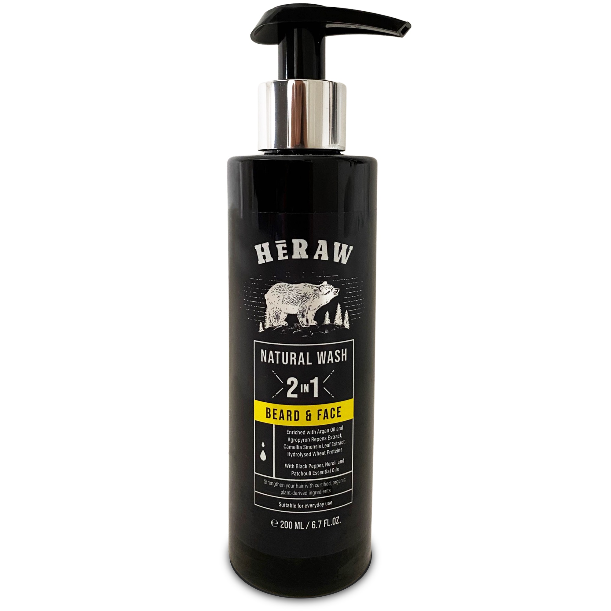 Heraw Szampon do Brody 2w1 dla Mężczyzn 200ml