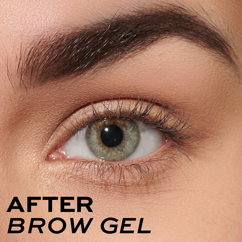 MakeUp Revolution Brow Gel In Medium Brown – 6ml Mit Avocadoöl, Für Definierte & Voluminöse Augenbrauen