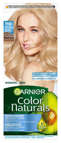 Garnier Color Naturals Farba do Włosów 110 Superjasny Naturalny Blond