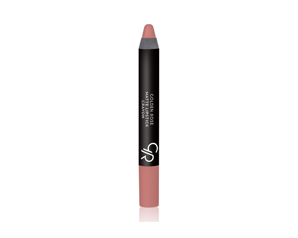 Golden Rose Matte Crayon Lipstick Pomadka w Kredce 28