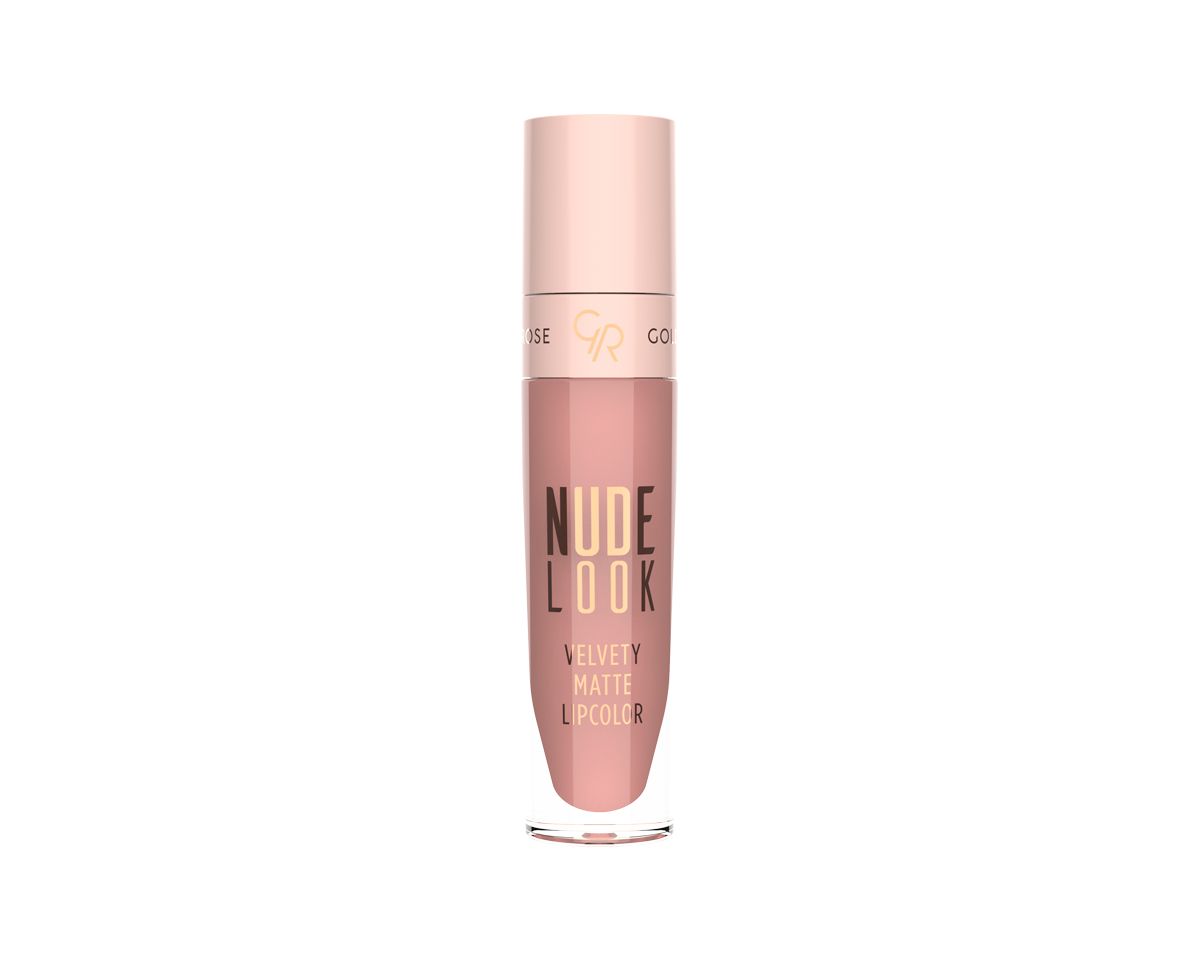 Golden Rose Nude Look Matowa Pomadka do Ust w Płynie 03 Rosy Nude