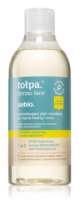 Sebio Normalizujący Płyn Micelarny 3w1
