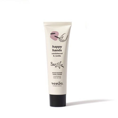 Resibo Happy Hands Nawilżający Krem do Rąk Sandalwood & Vanilla 50ml