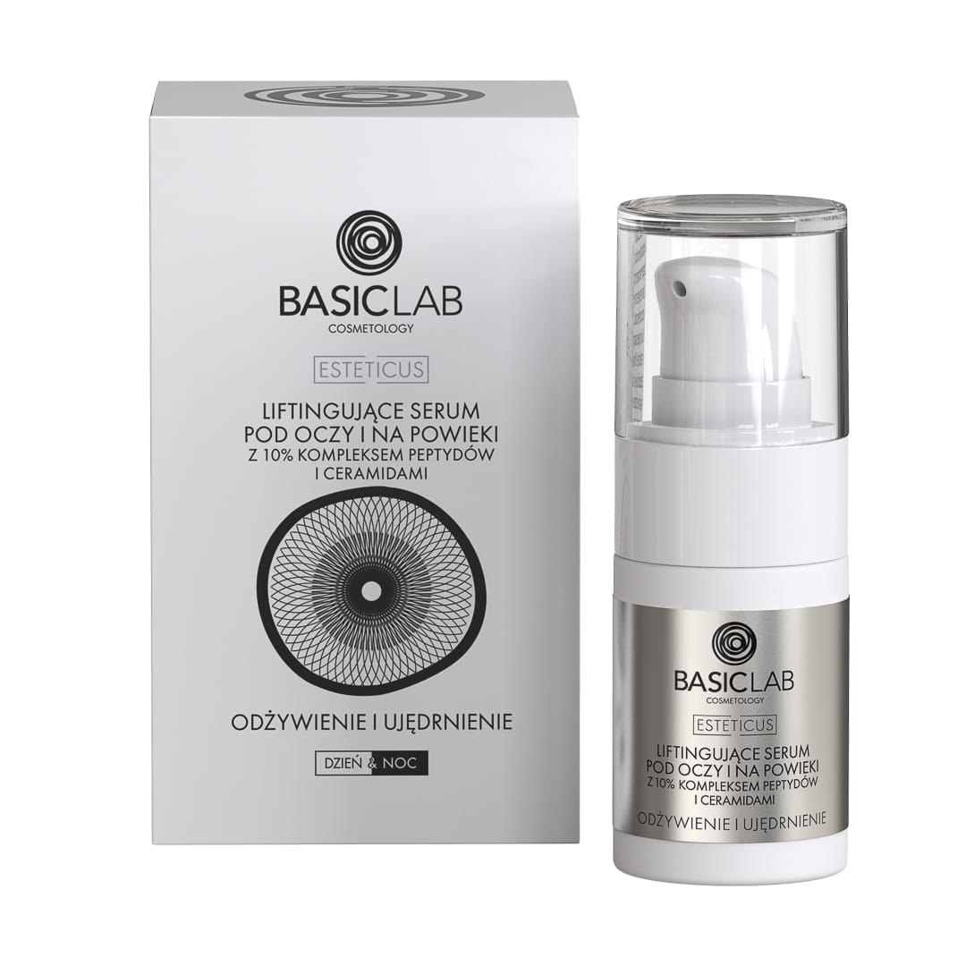 BasicLab Esteticus Liftingujące Serum pod Oczy 15ml