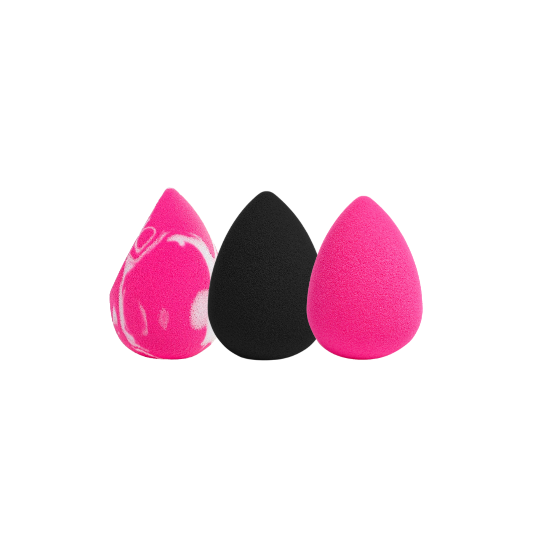 IBRA Makeup Blender Sponge Zestaw Gąbek do Makijażu Mix