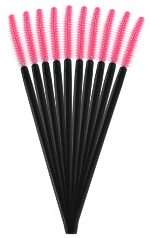 IBRA Makeup Silikonowe Szczoteczki do Rzęs 50 Sztuk