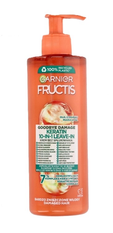 Garnier Fructis Goodbye Damage Keratin Krem do Włosów 10w1 400ml