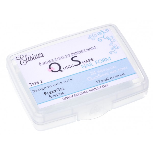Elisium Formy do Przedłużania Quick Shape Mini 2