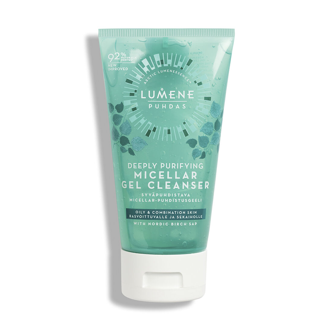 LUMENE Puhdas Purifying Oczyszczający Żel Micelarny do Mycia Twarzy Nowa Edycja 150ml