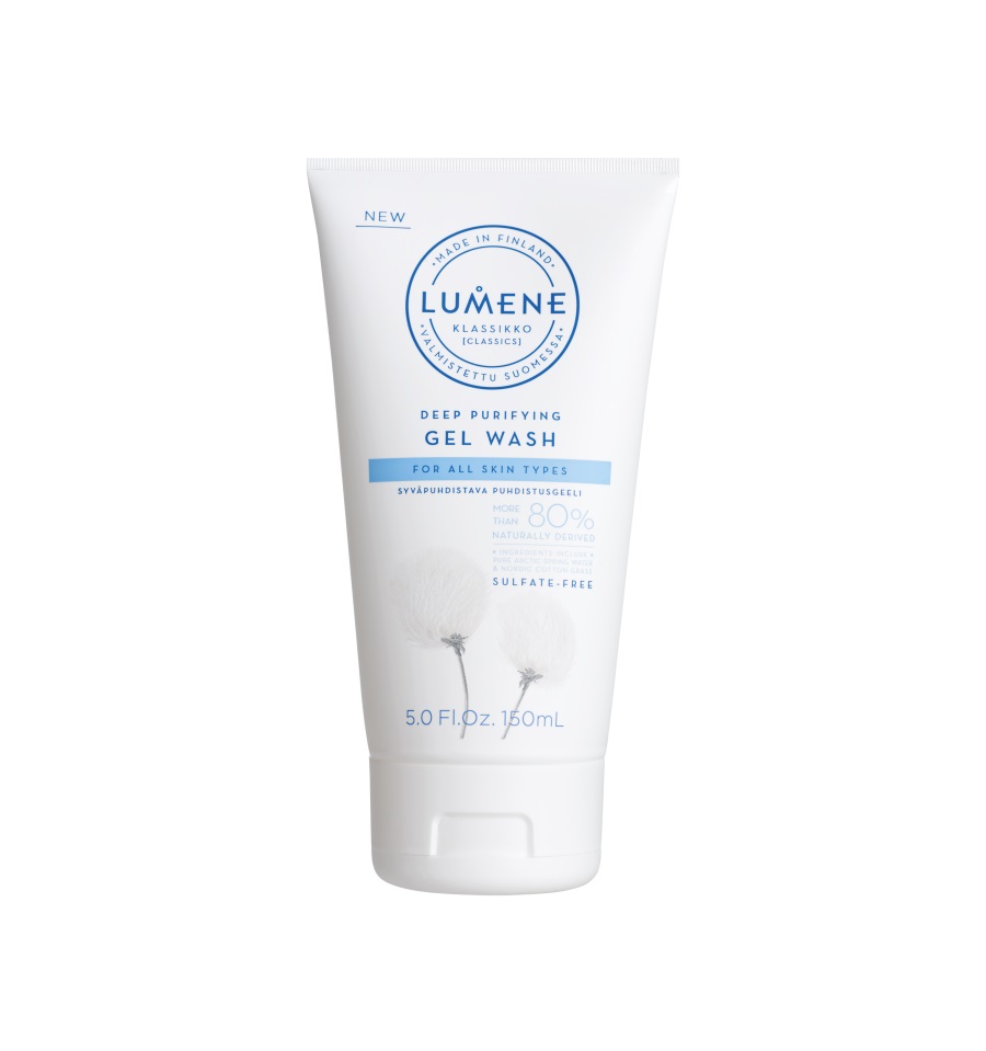 LUMENE KLASSIKKO Oczyszczający Żel Do Mycia Twarzy 150ml