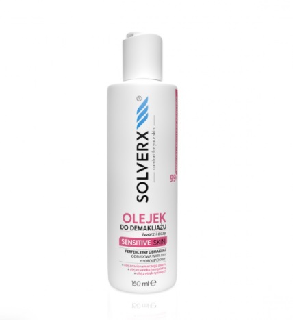 Solverx Sensitive Skin Olejek do Demakijażu 150ml