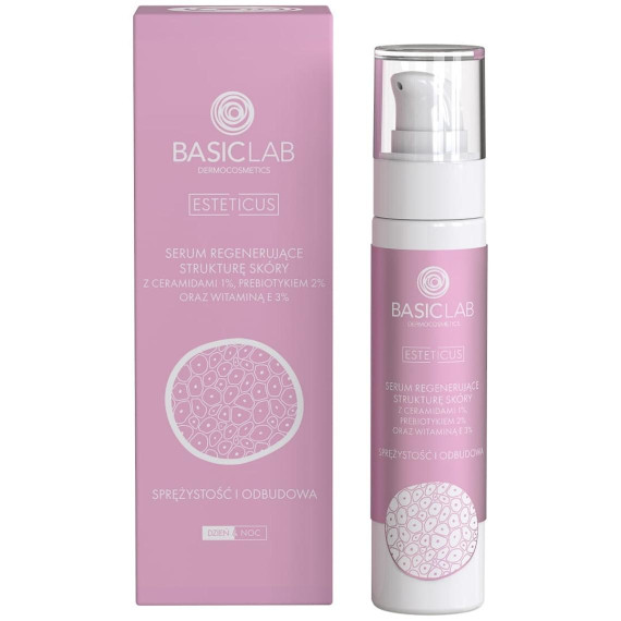 BasicLab Esteticus Serum Regenerujące Strukturę Skóry Z Ceramidami 50ml