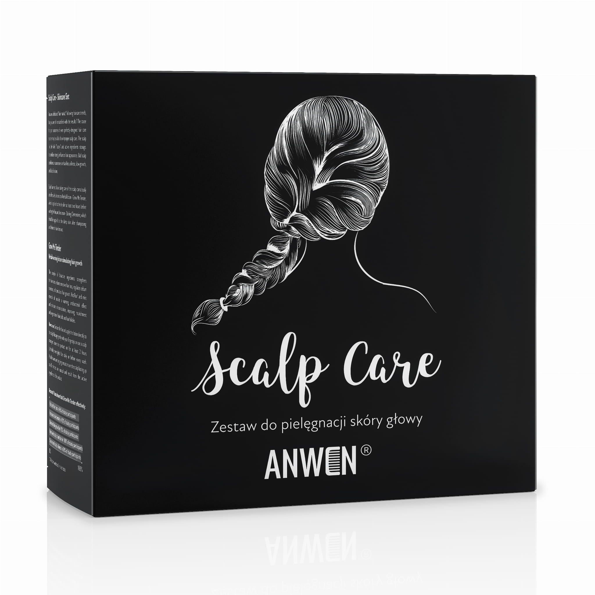 Anwen Scalp Care Zestaw do Pielęgnacji Skóry Głowy Wcierka + Serum